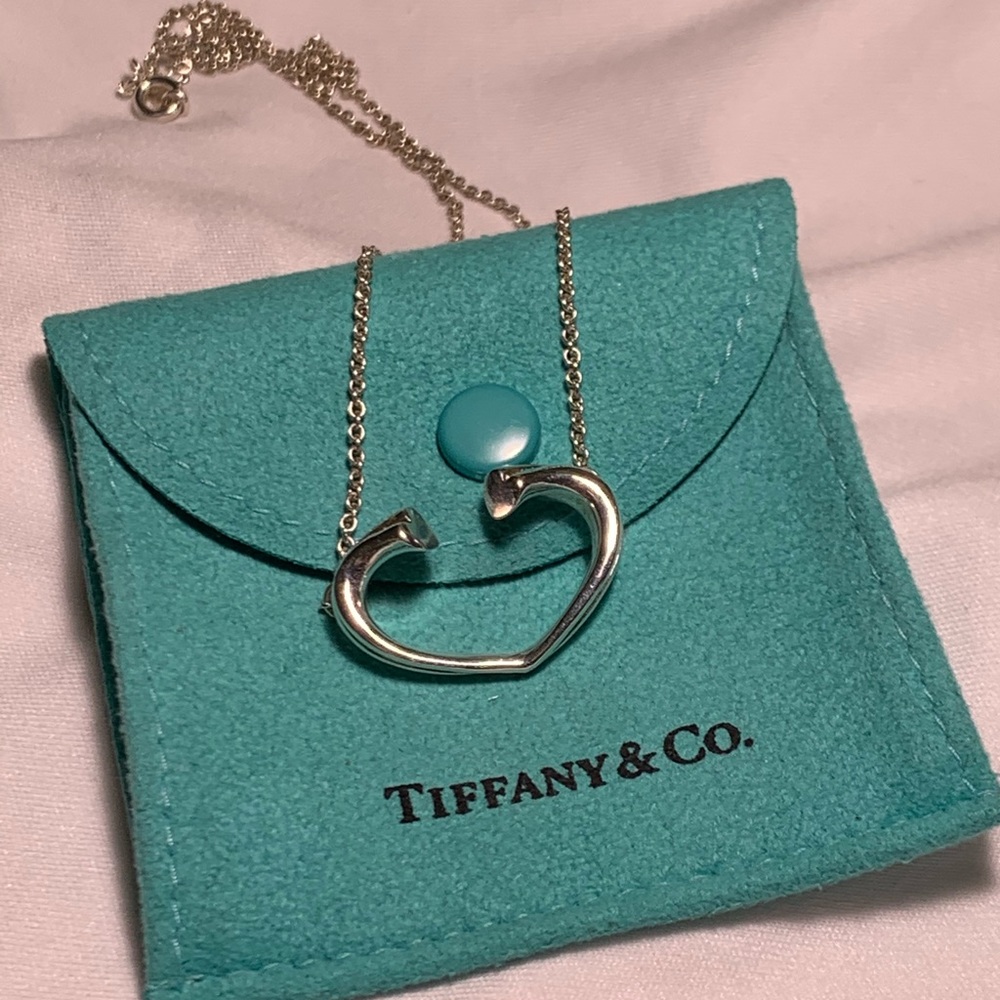 Tiffany & Co Paloma Picasso Open Heart Necklace